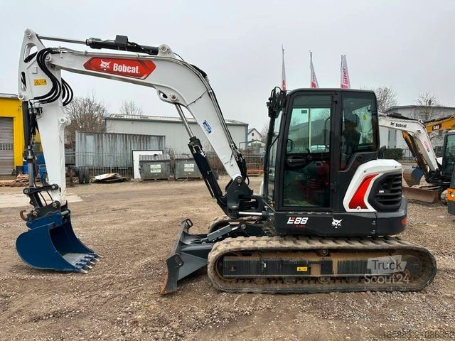 Minigrävare BOBCAT E 88 R2 Minibagger 72.500 EUR