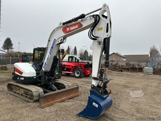 Minigrävare BOBCAT E 88 R2 Minibagger 72.500 EUR