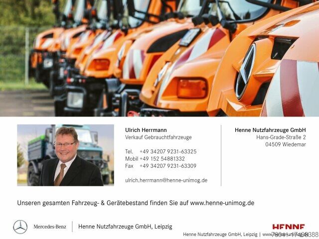 Jordbruksmaskin Hauer Frontlader für Unimog UGE U 318
