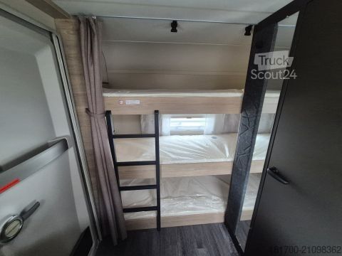 Wohnwagen Weinsberg CaraOne 480 QDK **2026**1500kg*3er Etagenbett*