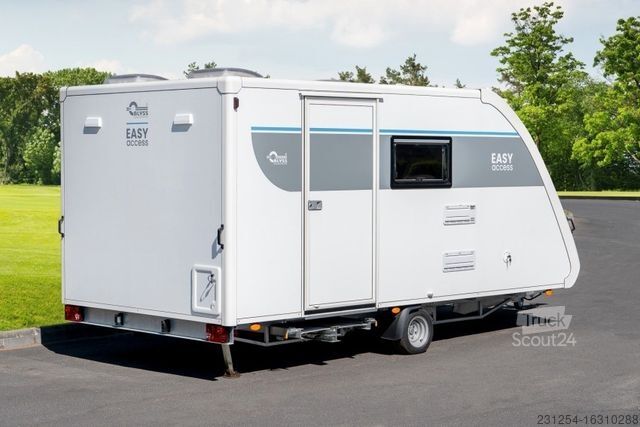 Rulotă  Behindertengerechter Wohnwagen  520x230x191 1500