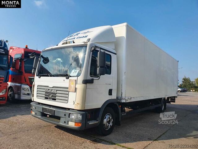 Skapbil MAN TGL 8.180, Koffer, LBW, Schaltgetriebe, Export