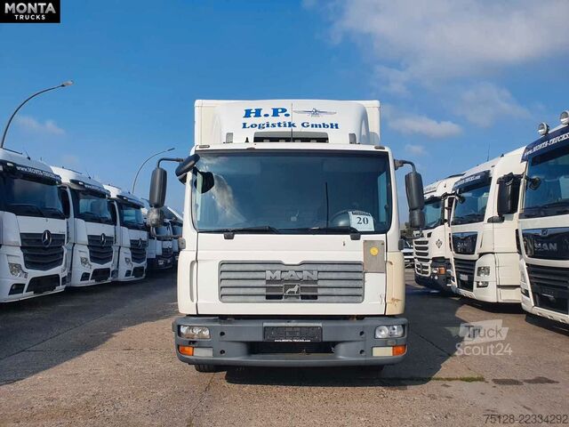 Skapbil MAN TGL 8.180, Koffer, LBW, Schaltgetriebe, Export