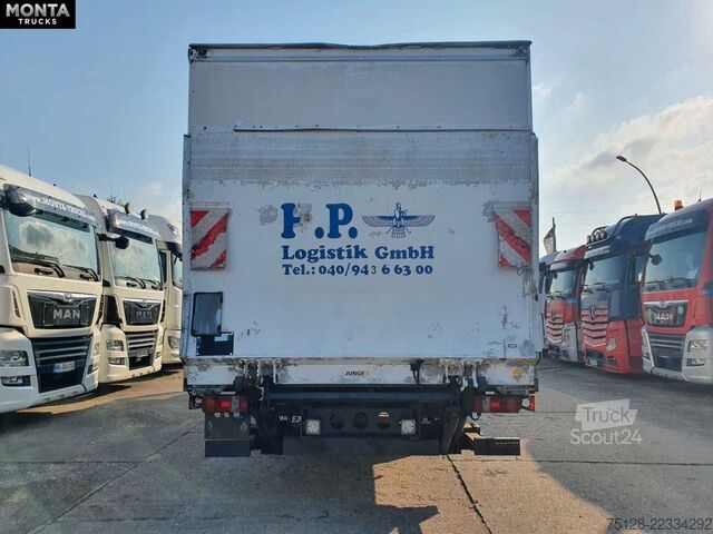 Skapbil MAN TGL 8.180, Koffer, LBW, Schaltgetriebe, Export