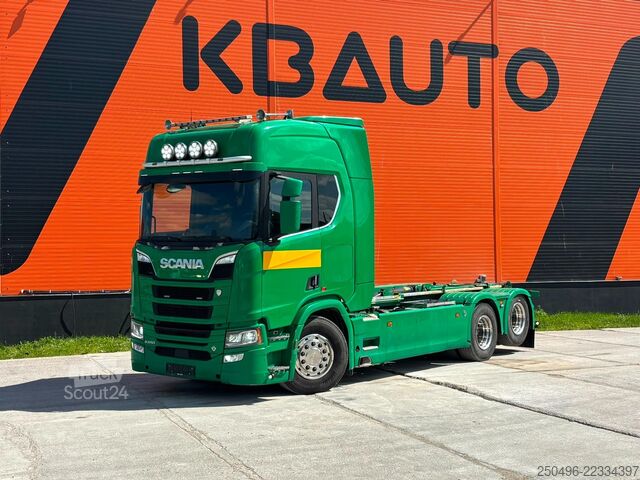 Systém ramene s hákem Scania R 650 6x2 JOAB L 21 ton / L=5600 mm / RETARDER