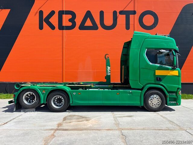 Systém ramene s hákem Scania R 650 6x2 JOAB L 21 ton / L=5600 mm / RETARDER