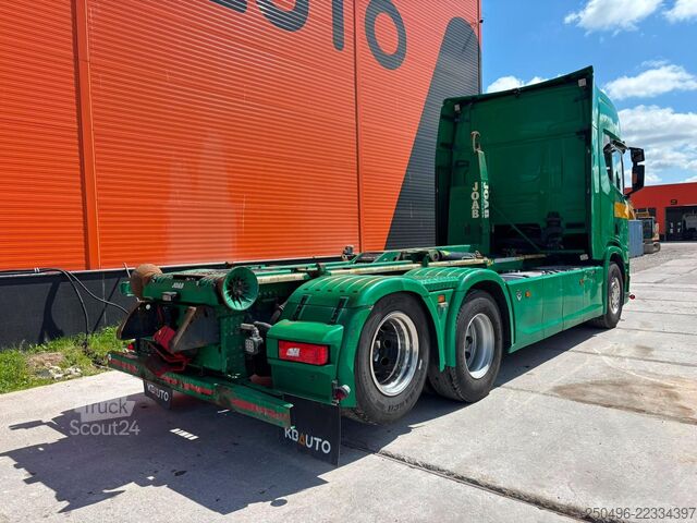 Systém ramene s hákem Scania R 650 6x2 JOAB L 21 ton / L=5600 mm / RETARDER