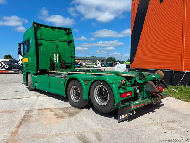Systém ramene s hákem Scania R 650 6x2 JOAB L 21 ton / L=5600 mm / RETARDER