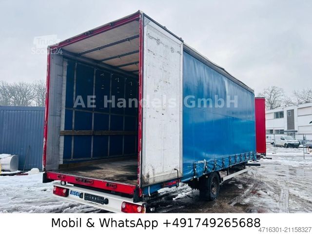 Otvorený príves s plachtou  Eisel PA 45 *Tautliner|BPW