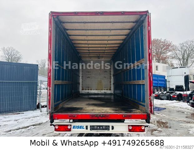 Otvorený príves s plachtou  Eisel PA 45 *Tautliner|BPW