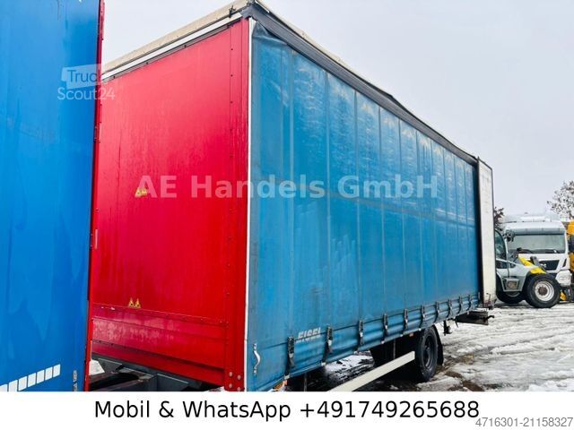 Otvorený príves s plachtou  Eisel PA 45 *Tautliner|BPW