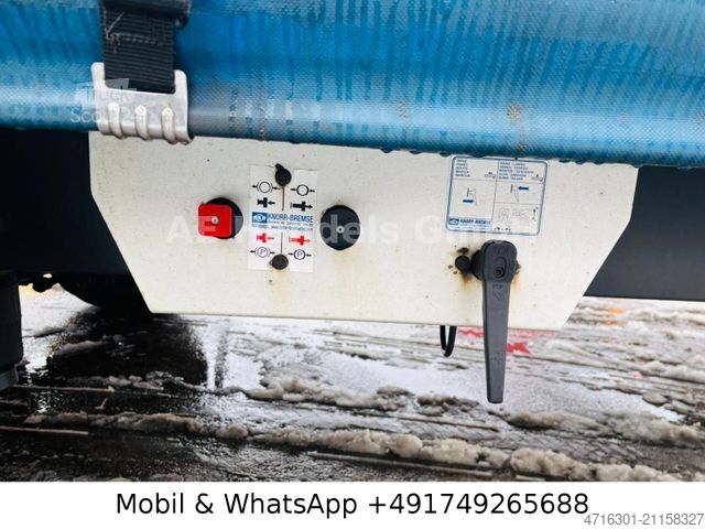 Otvorený príves s plachtou  Eisel PA 45 *Tautliner|BPW