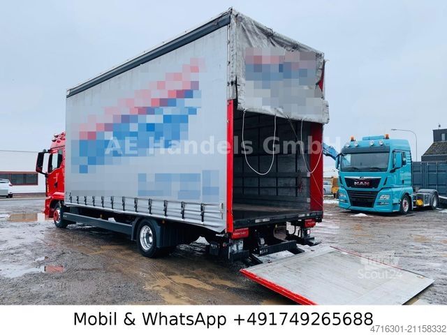 Furgão cortina de lona MAN TGL 8.250 GN BL Motorbremse|LBW|ACC|Alcoa|BSD