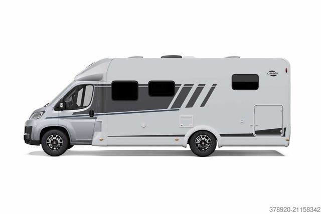Semi-integrated camper CARADO T 457 4,4tn,Digital+Safety Paket, pomat