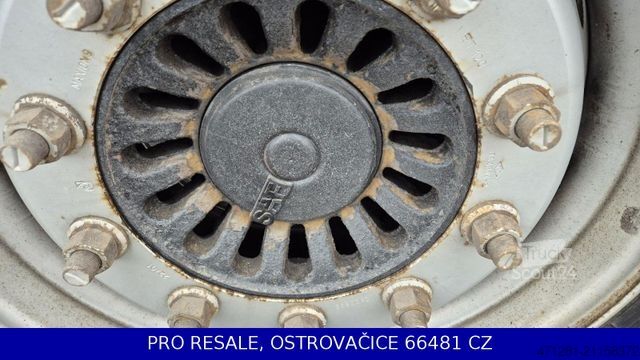 Open oplegger met zeil FLIEGL SDS 350 MEGA + LIFTACHSE