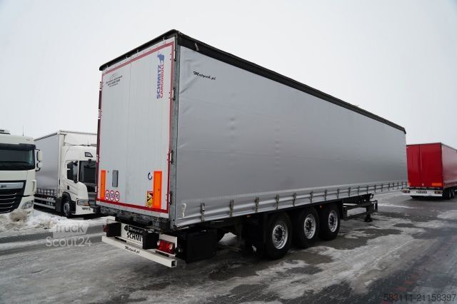 Atvira puspriekabė su tentu SCHMITZ CARGOBULL FIRANKA / STANDARD / 