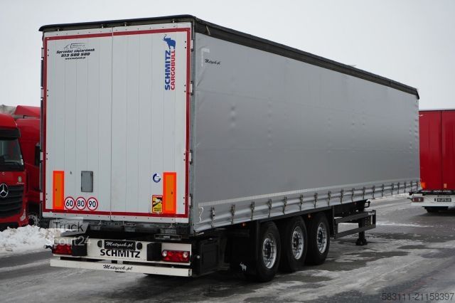 Atvira puspriekabė su tentu SCHMITZ CARGOBULL FIRANKA / STANDARD / 