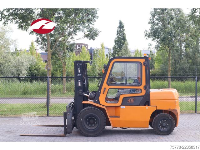 вилочный погрузчик Hangcha CPCD45 | 4.5 TON | TRIPLEX | SIDESHIFT | SPREADER