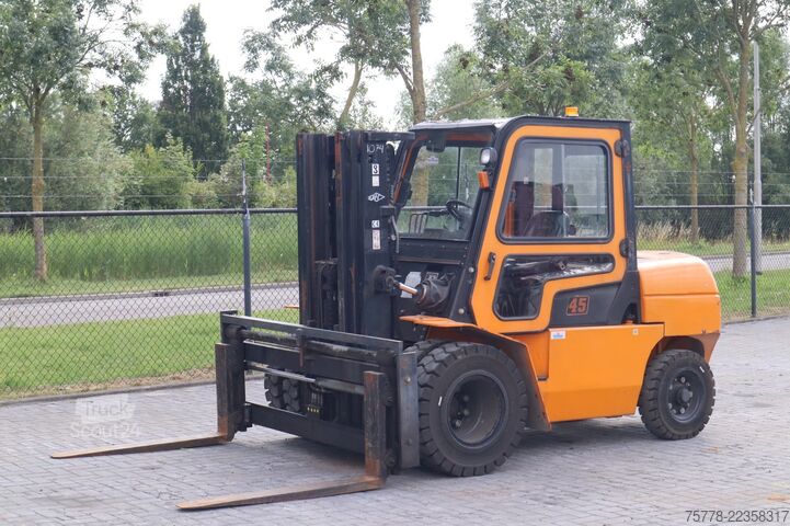 вилочный погрузчик Hangcha CPCD45 | 4.5 TON | TRIPLEX | SIDESHIFT | SPREADER