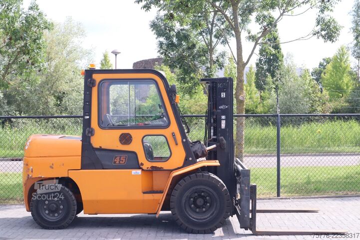 вилочный погрузчик Hangcha CPCD45 | 4.5 TON | TRIPLEX | SIDESHIFT | SPREADER