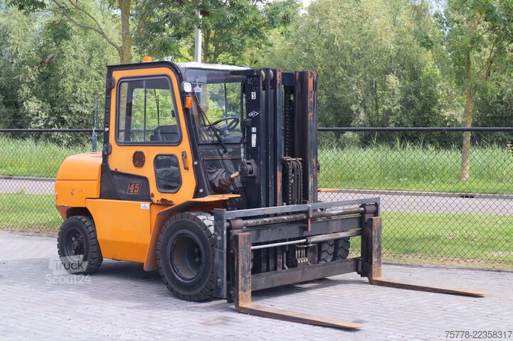 вилочный погрузчик Hangcha CPCD45 | 4.5 TON | TRIPLEX | SIDESHIFT | SPREADER