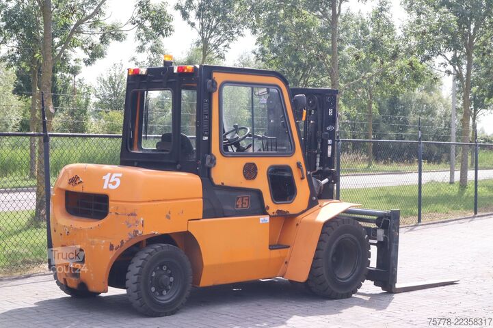 вилочный погрузчик Hangcha CPCD45 | 4.5 TON | TRIPLEX | SIDESHIFT | SPREADER