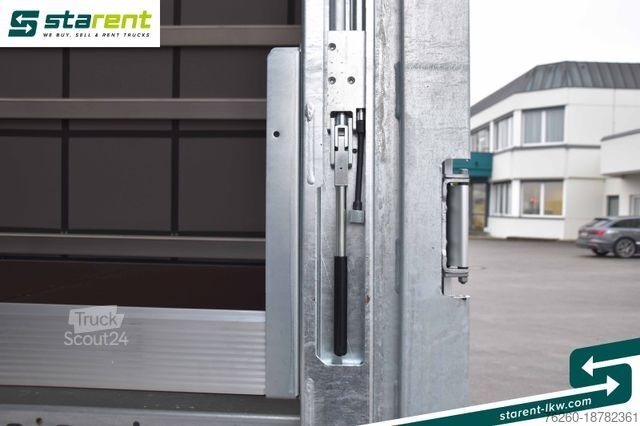 Odprta polprikolica s ponjavo SCHMITZ CARGOBULL Tautliner, Hubdach, Liftachse, XL Zertifikat