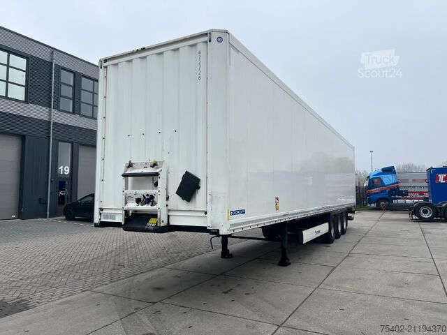 Kufr Krone SD / Closed Box / Dhollandia / 1x Lift Axle