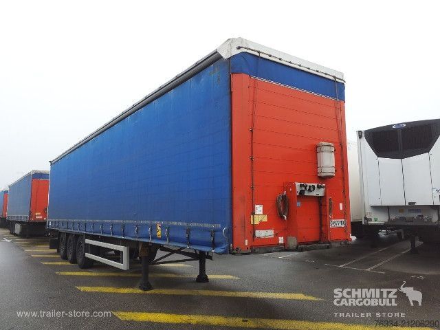 Atvērta puspiekabe ar tentu Schmitz Cargobull Semitrailer Curtainsider Standard
