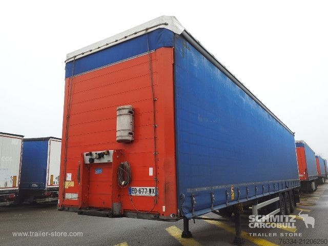 Atvērta puspiekabe ar tentu Schmitz Cargobull Semitrailer Curtainsider Standard