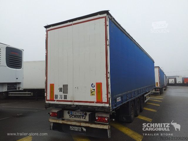 Atvērta puspiekabe ar tentu Schmitz Cargobull Semitrailer Curtainsider Standard