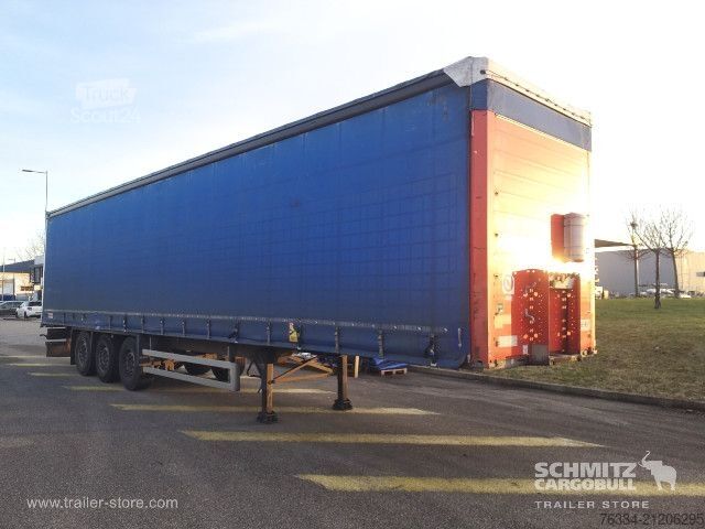 Atvērta puspiekabe ar tentu Schmitz Cargobull Semitrailer Curtainsider Standard