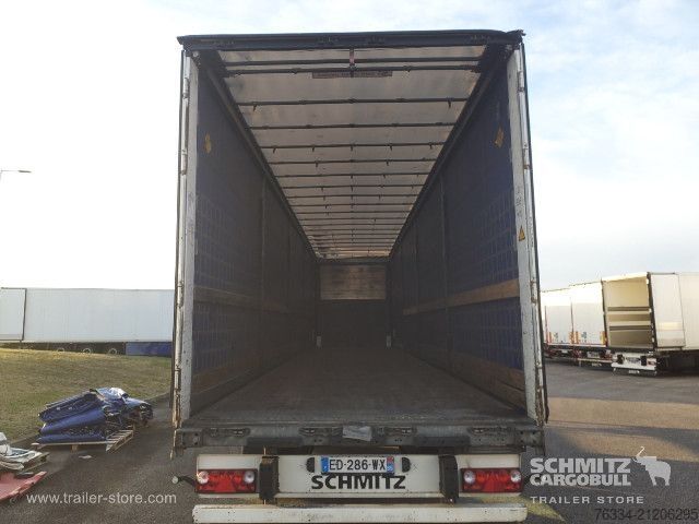 Atvērta puspiekabe ar tentu Schmitz Cargobull Semitrailer Curtainsider Standard