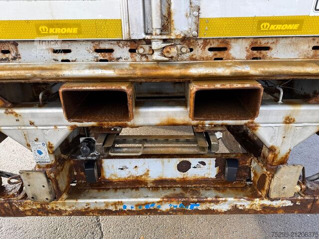 Nutzfahrzeug Krone 3Achs Baustoff Rungen Bordwände Stapler Lift