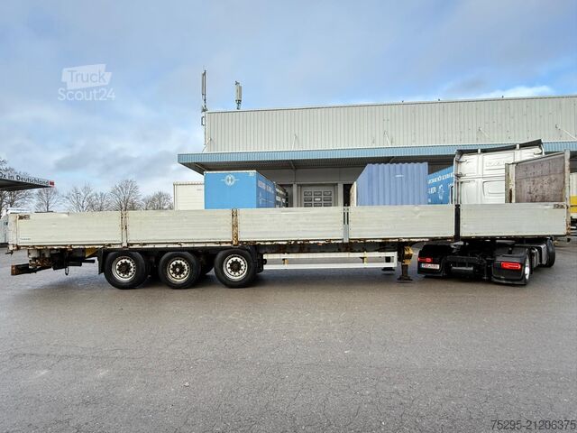 Nutzfahrzeug Krone 3Achs Baustoff Rungen Bordwände Stapler Lift