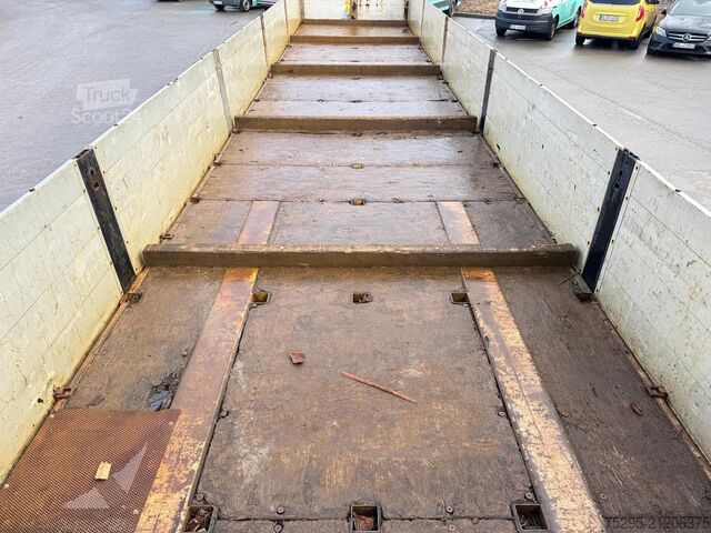 Nutzfahrzeug Krone 3Achs Baustoff Rungen Bordwände Stapler Lift