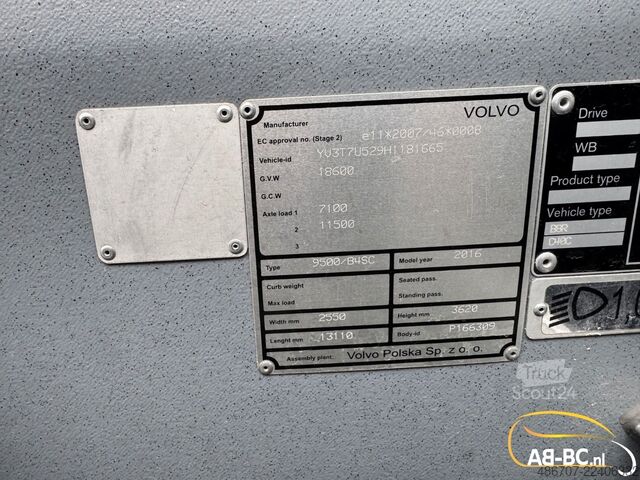 Autocar VOLVO 9500, 50 Sitze, Euro 6