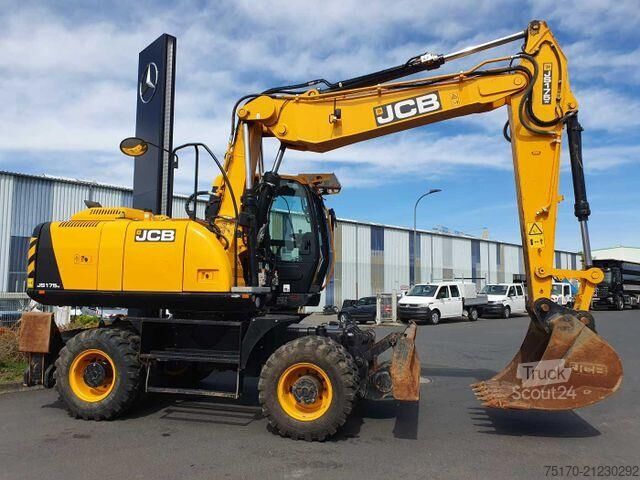 Mobiele graafmachine JCB JS 175 W / 2024 / nur 622h! / 1x Tieflöffel