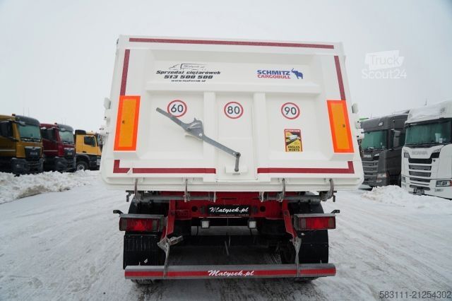Tipper semitrailer SCHMITZ CARGOBULL WYWROTKA / 27 m3 / ALUMINIOWA / O? PODNOSZONA /
