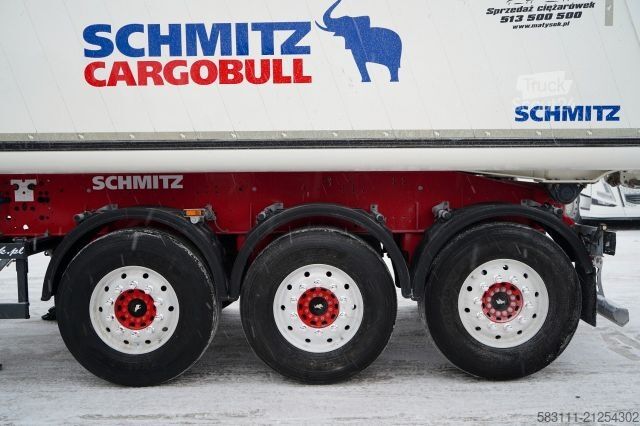 Tipper semitrailer SCHMITZ CARGOBULL WYWROTKA / 27 m3 / ALUMINIOWA / O? PODNOSZONA /