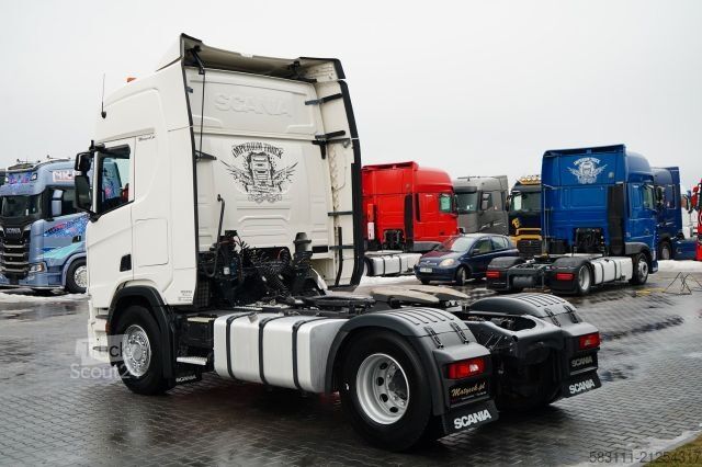 Standard tractor unit SCANIA R 450 / RETARDER / HYDRAULIKA / I-PARK COOL / FU