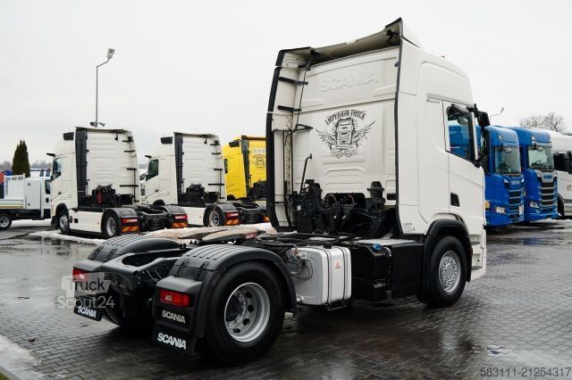 Standard tractor unit SCANIA R 450 / RETARDER / HYDRAULIKA / I-PARK COOL / FU