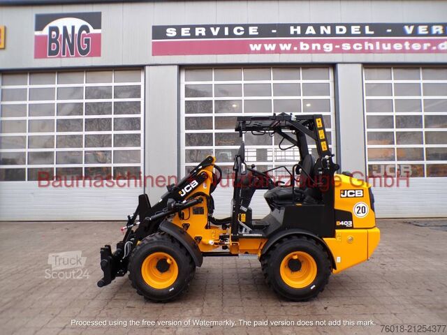 Rakodógép JCB 403 PLUS Klappdach NEU