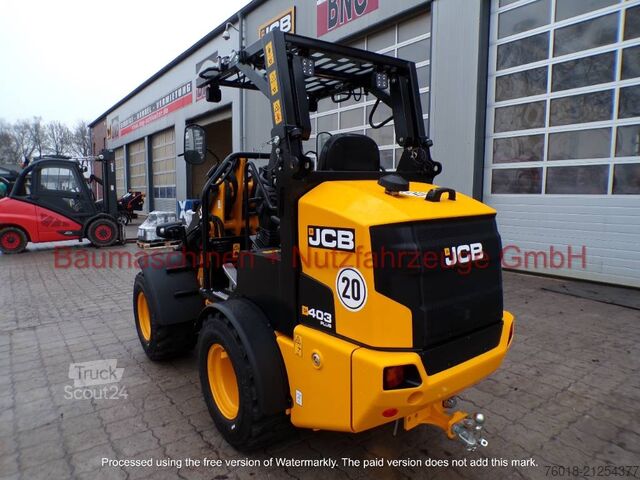 Rakodógép JCB 403 PLUS Klappdach NEU