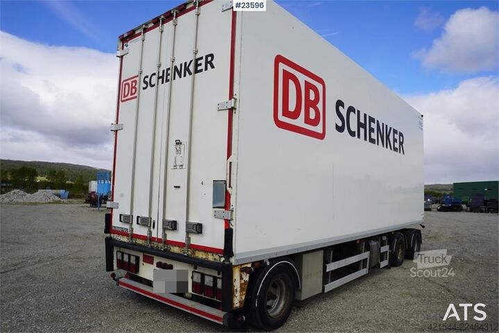 куфар  Trailer-Bygg drawbar trailer with full side openin