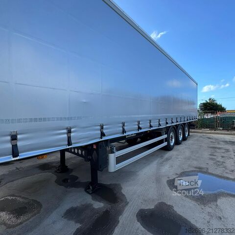 Open semitrailer Lecitrailer Semirimorchio centinato