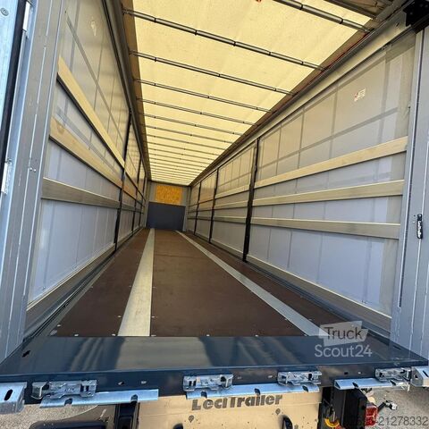 Open semitrailer Lecitrailer Semirimorchio centinato