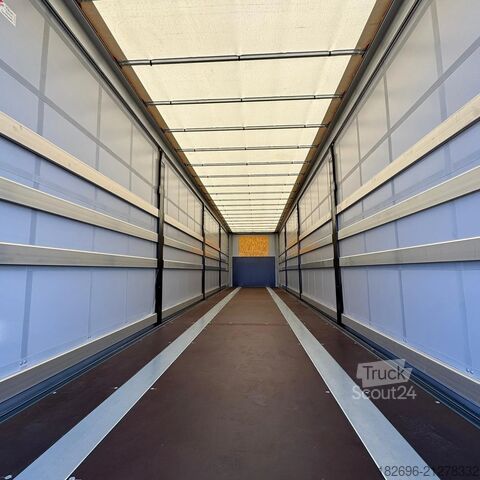 Open semitrailer Lecitrailer Semirimorchio centinato