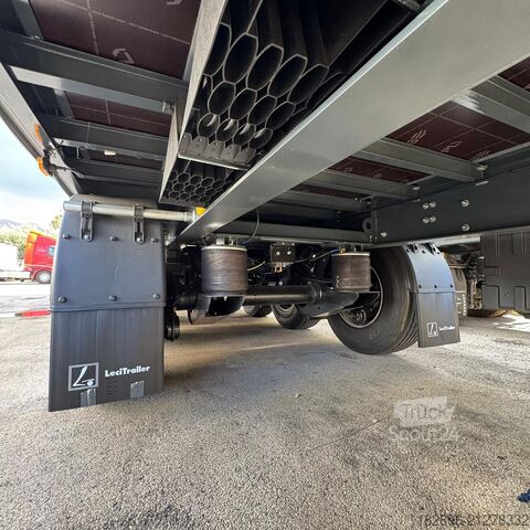 Open semitrailer Lecitrailer Semirimorchio centinato