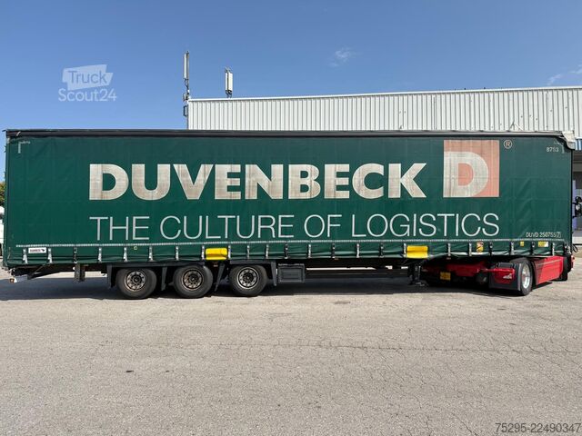 Nutzfahrzeug Schmitz Cargobull 3 Achs Mega Power Curtain TOP Reifen TÜV 09 26